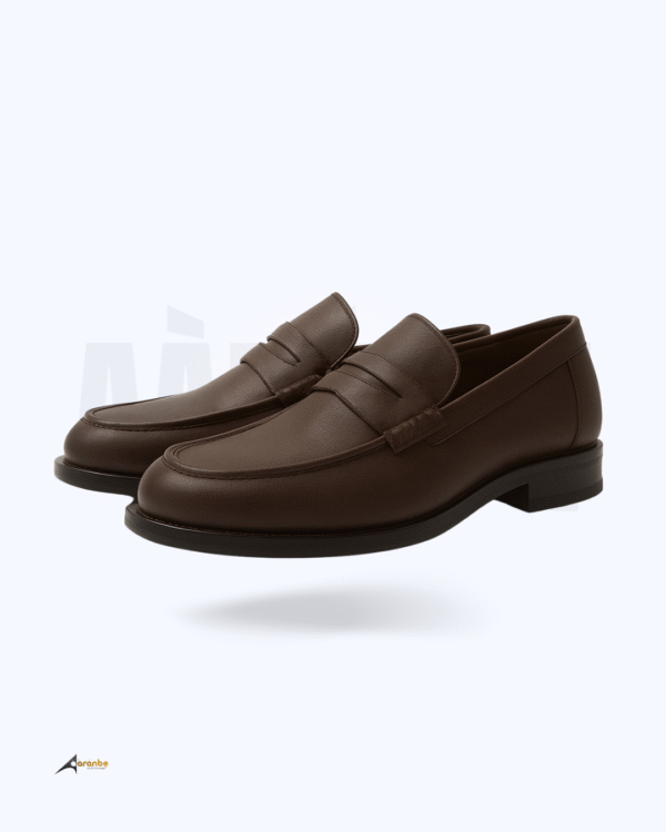 aaranbe BROWN LOAFERS