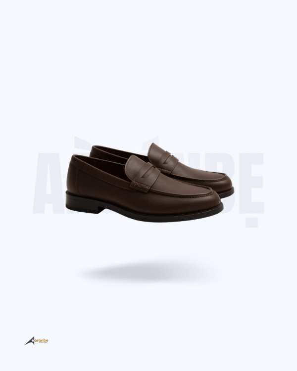 aaranbe BROWN LOAFERS